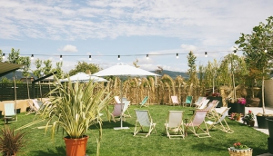 terraza de verano en el bierzo