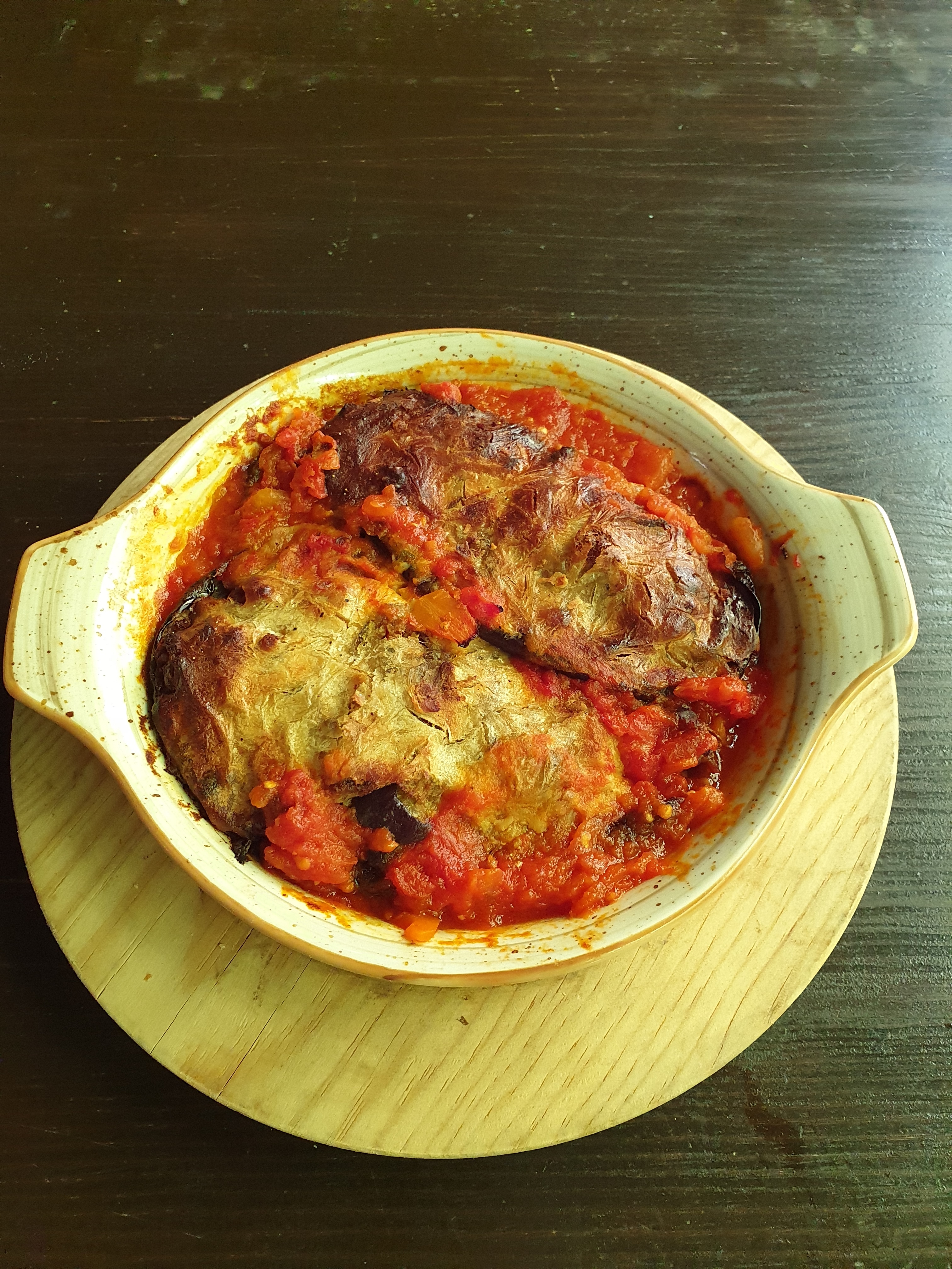 Berenjenas Rellenas de Tofu