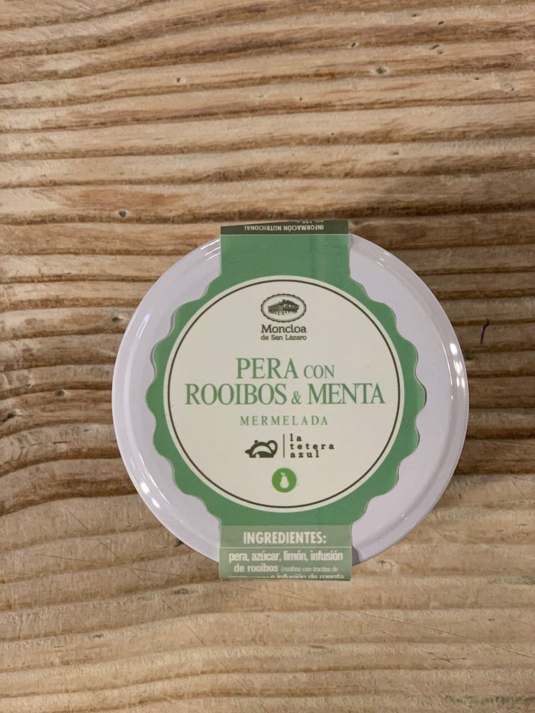 Mermelada de Pera con Rooibos y Menta