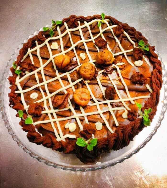 Tarta de Castaña