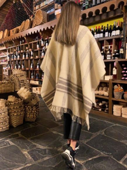 ponchos para mujer