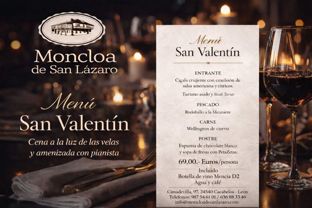 Cena San Valentin Febrero 2026